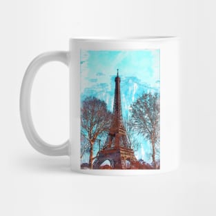 Eiffel Tower Paris City. For Eiffel Tower & Paris Lovers. Mug
